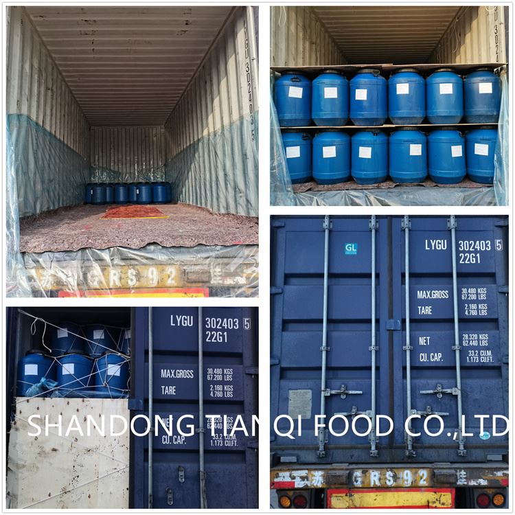 Shipment loading of mushroom in drums Shipment loading of mushroom in drums