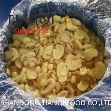 ড্রামে SO2 এ সংরক্ষিত মাশরুম